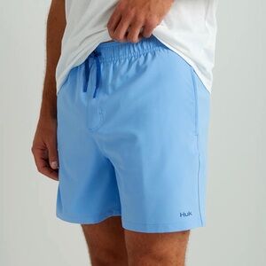 NWOT Huk Pursuit Volley Swim Shorts
